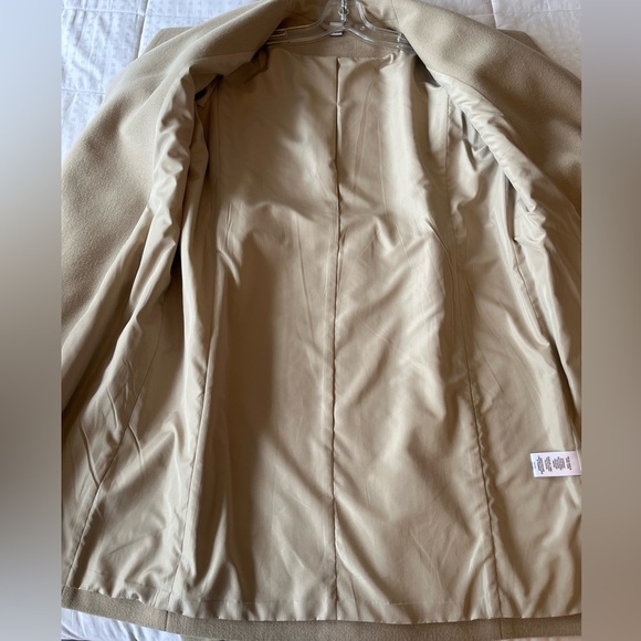 NWOT Twik Simons Self-tie Belted Coat XS Tan/Beige - Picture 8 of 16